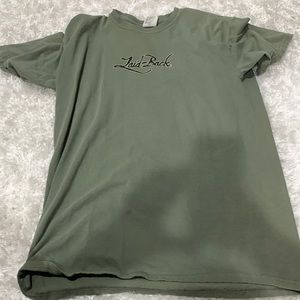 Laid back army green shirt